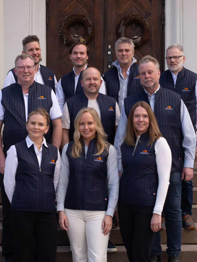 gruppbild av personalen